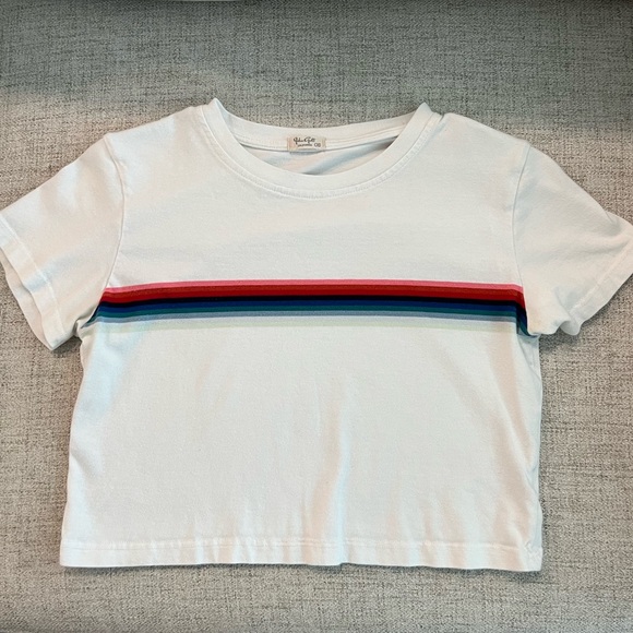 Brandy Melville Cropped Tee - Picture 1 of 2